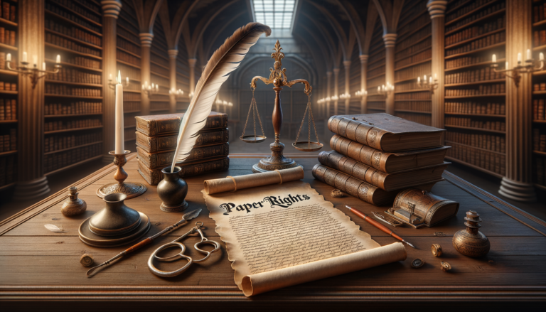 Définition de droits papier