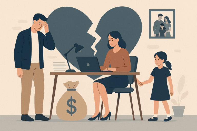 Définition de divorce pension alimentaire femme travail