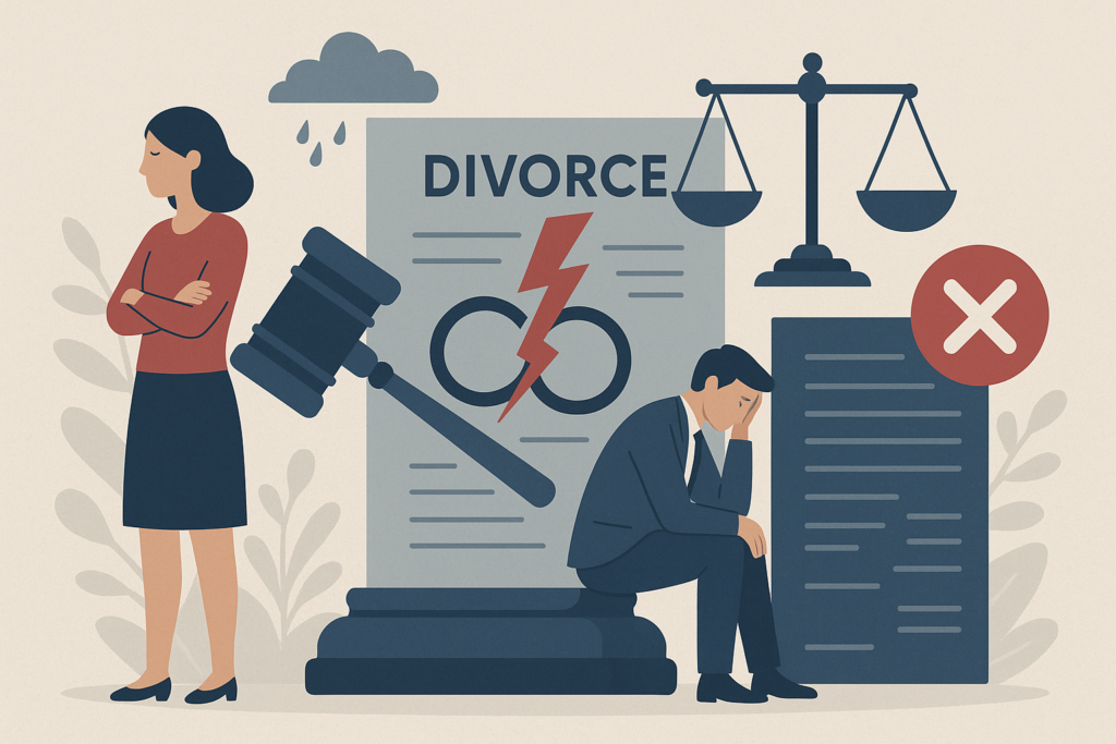 Définition de adultere motif divorce consequences sanctions