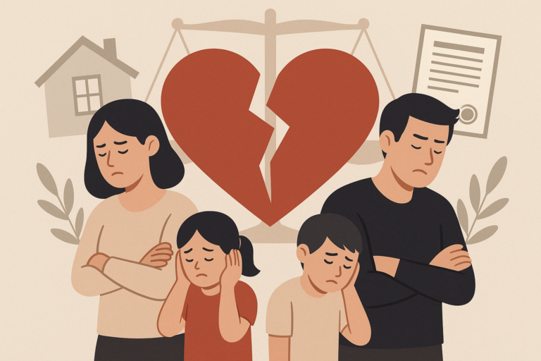 Définition de consequences du divorce