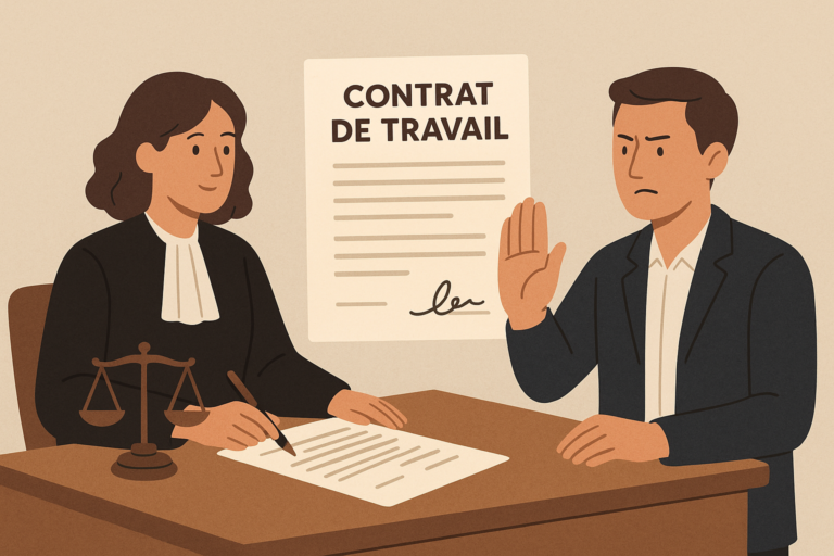 Définition de contrat travail non signe fiche pratique