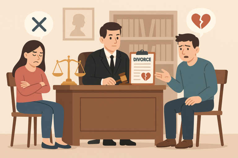 Définition de divorcer quand l'autre veut pas