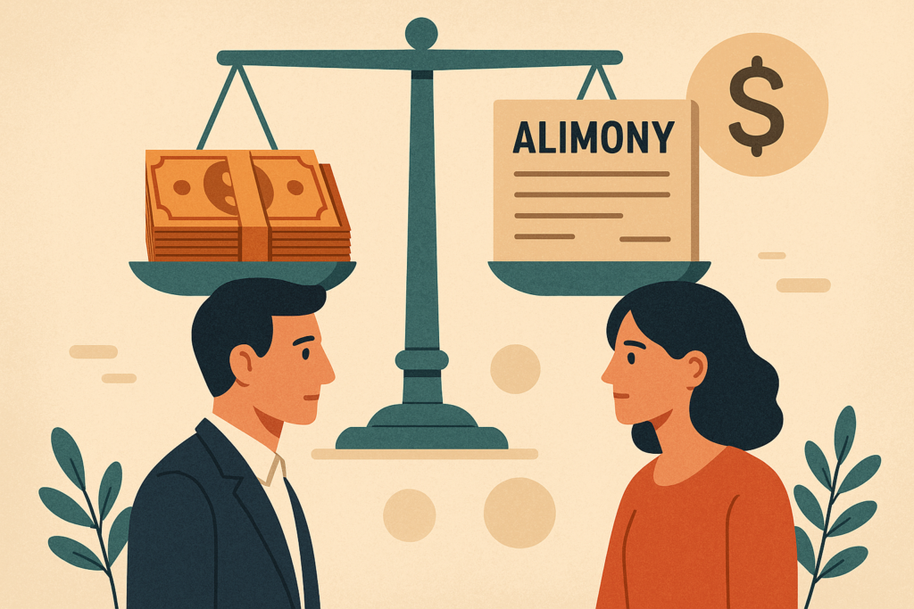 Définition de pension alimentaire conjoint revenus