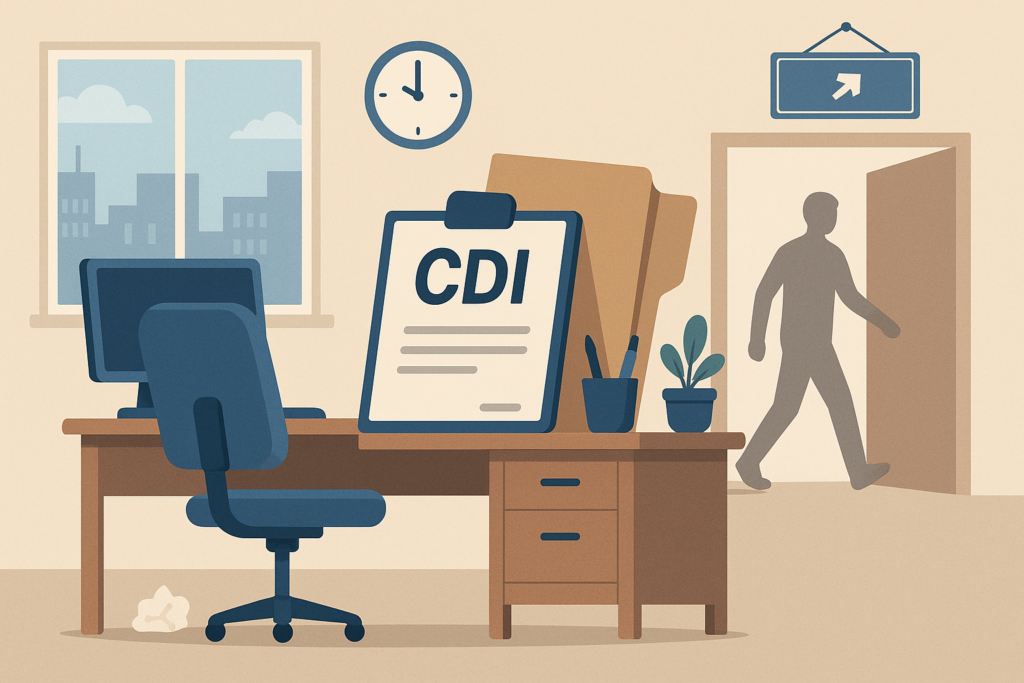 Définition de abandon poste cdi