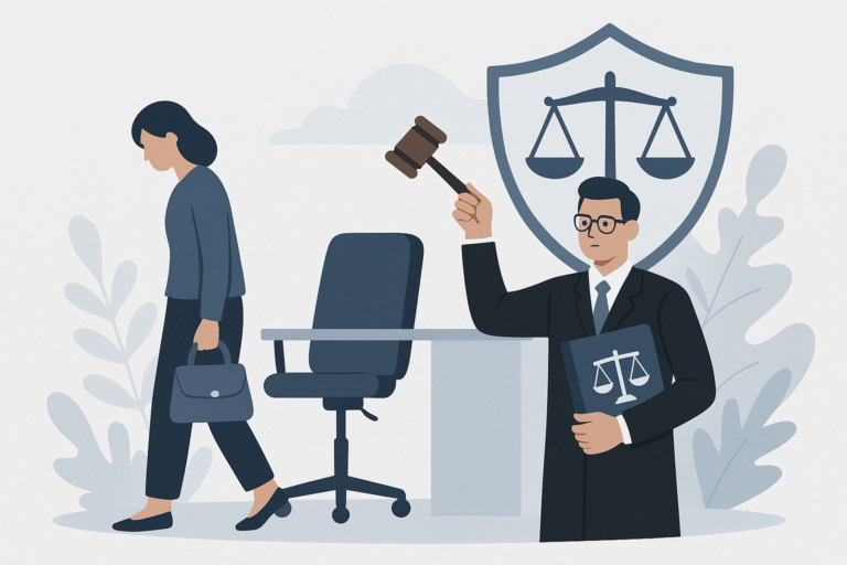 Définition de absence injustifiee protection droits