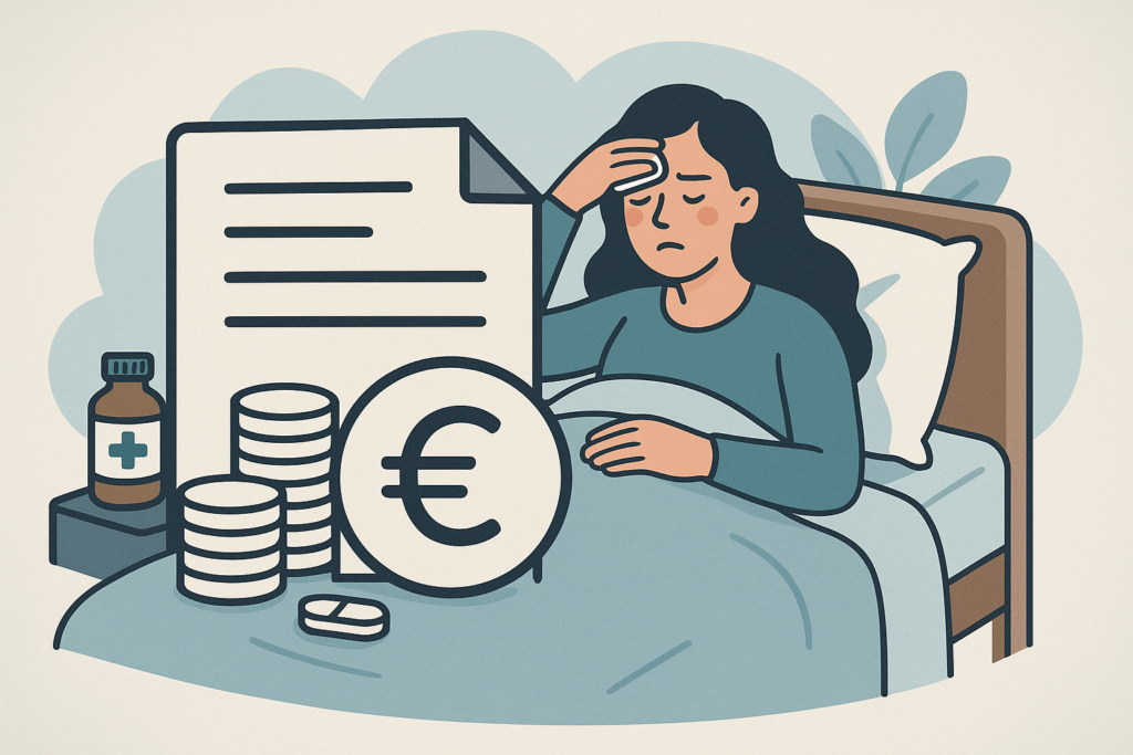 Définition de arret maladie salaire