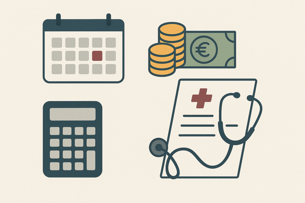 Définition de calcul salaire arret maladie