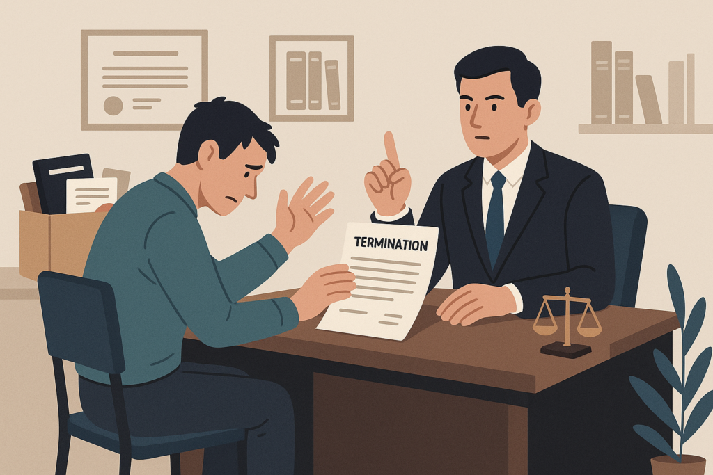 Définition de contester licenciement faute grave