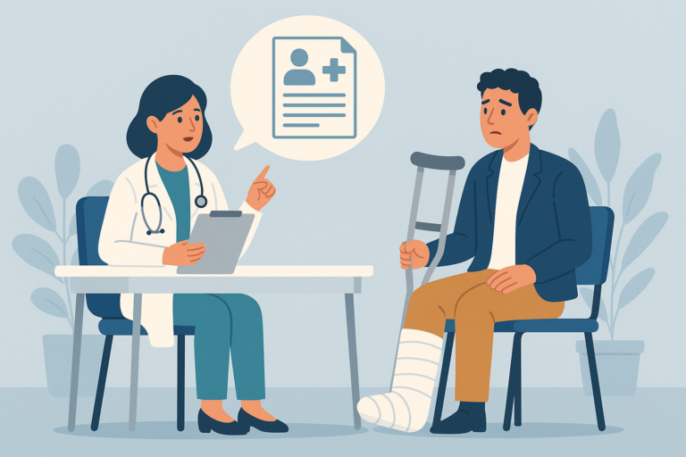 Définition de convocation service medical arret travail