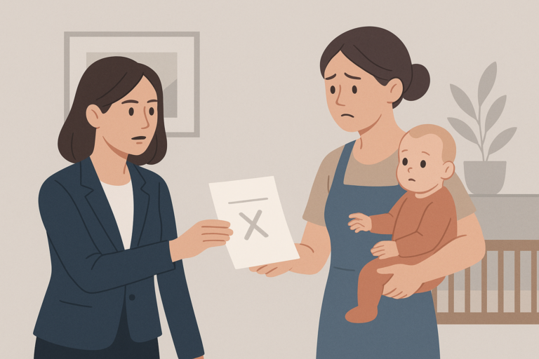 Définition de lettre licenciement assistante maternelle