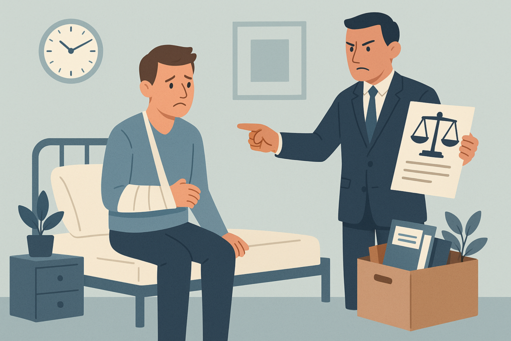 Définition de licenciement arret maladie loi