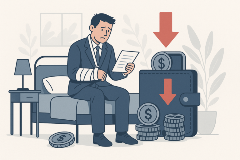 Définition de perte salaire arret maladie