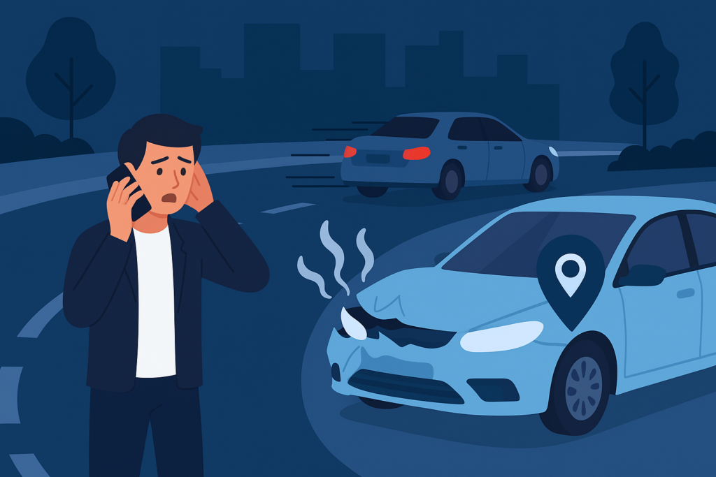 Définition de declarer accident delit fuite