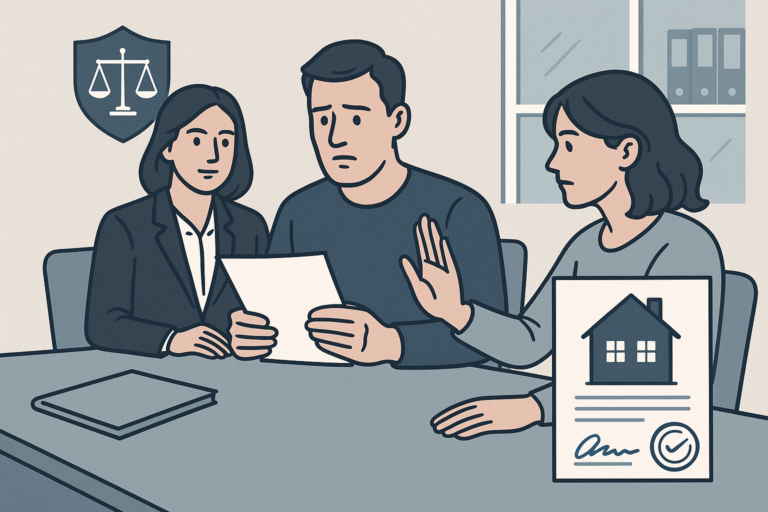Définition de lettre renonciation divorce conjoint achat immobilier