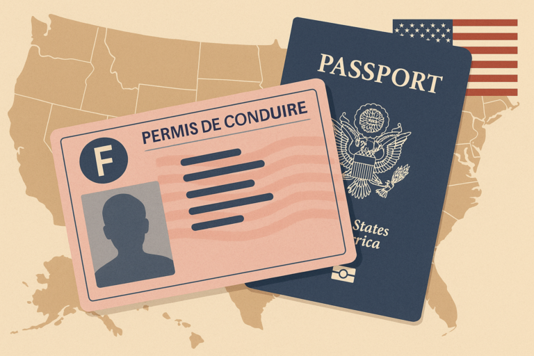 Définition de permis conduire francais usa