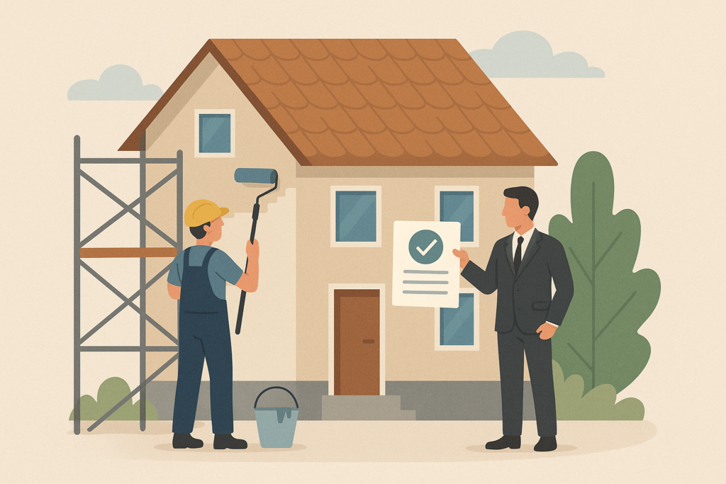 Définition de régulariser travaux non déclarés