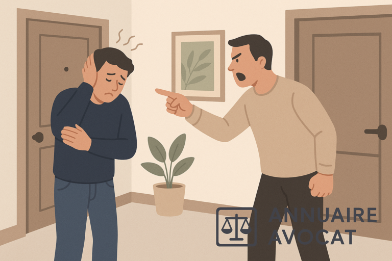 Définition de definition harcelement moral voisin