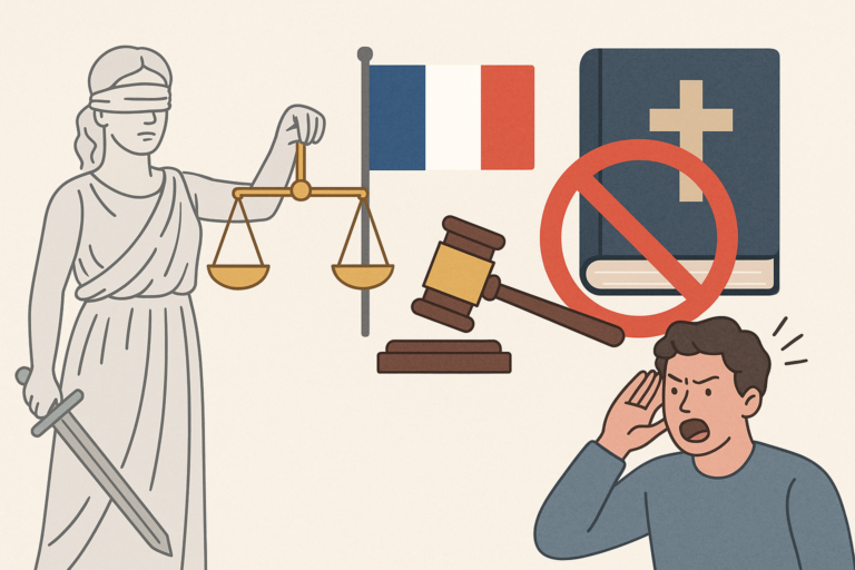 Définition de limites droit blaspheme france