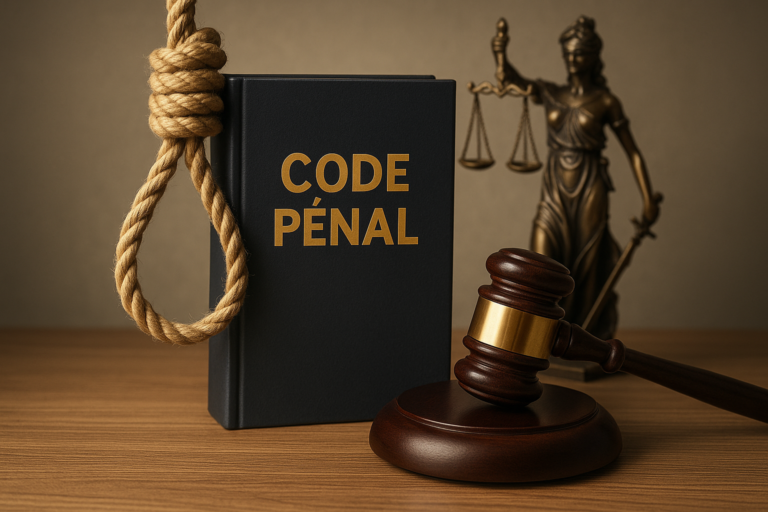 Définition de menace mort code penal