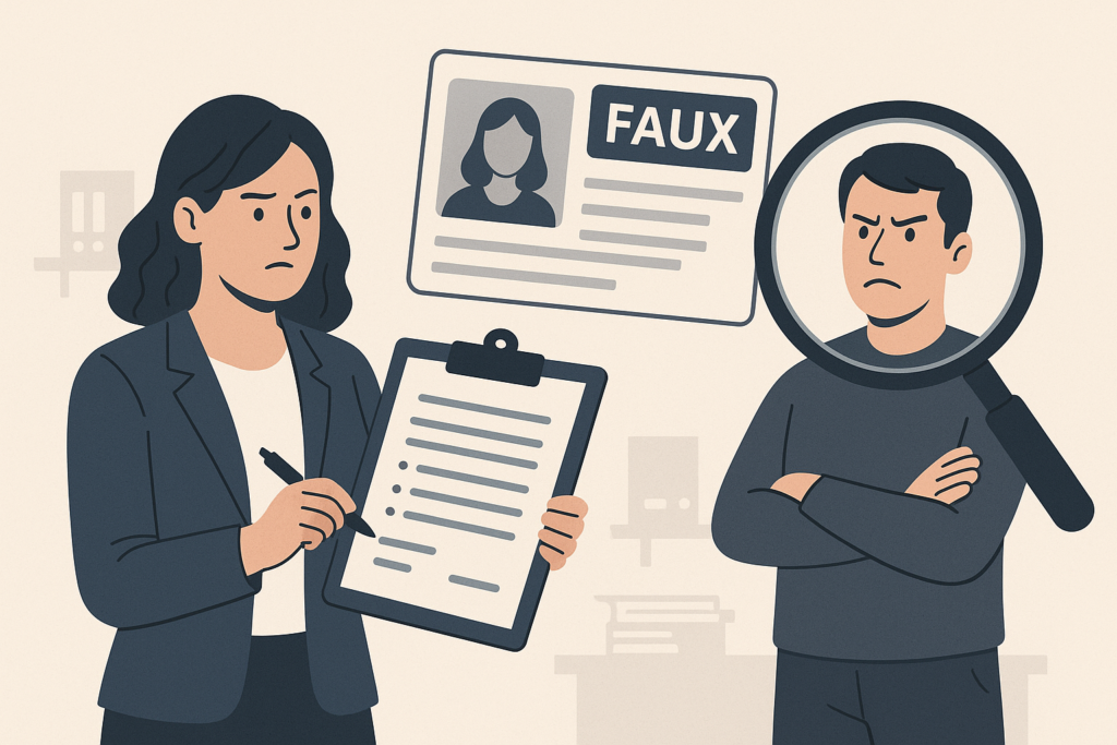 Définition de porter plainte faux usage faux