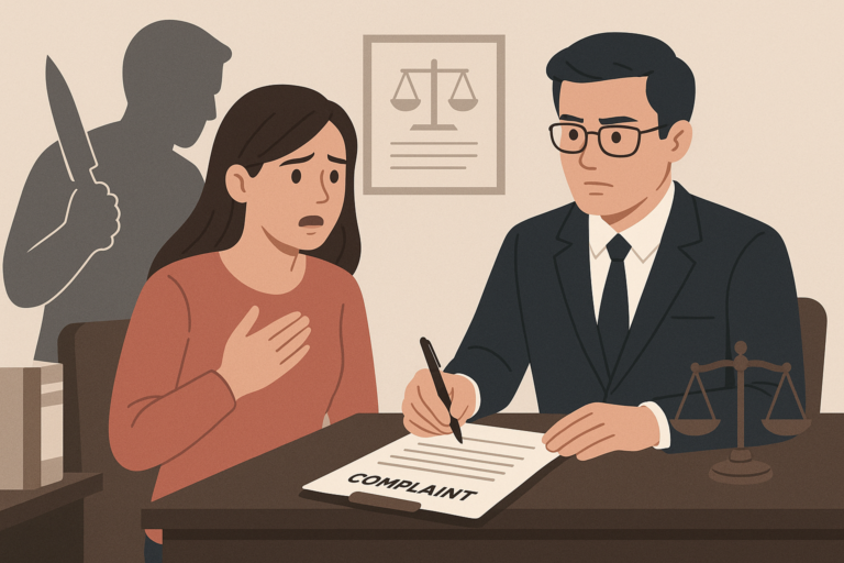 Définition de porter plainte tentative homicide