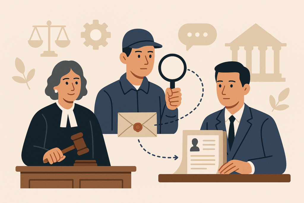 Définition de role fonction commission rogatoire