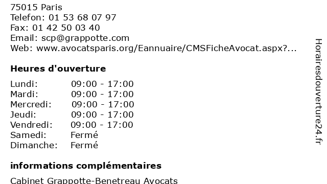 GRAPPOTTE-BENETREAU Anne