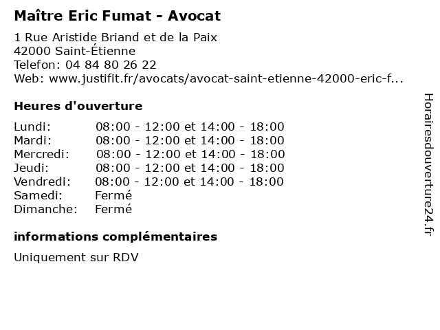 FUMAT Eric