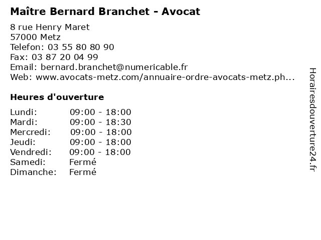 BRANCHET Bernard