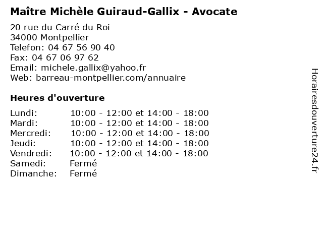 GUIRAUD GALLIX Michèle