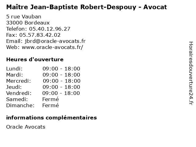 ROBERT-DESPOUY Jean-Baptiste