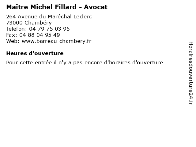 FILLARD Michel