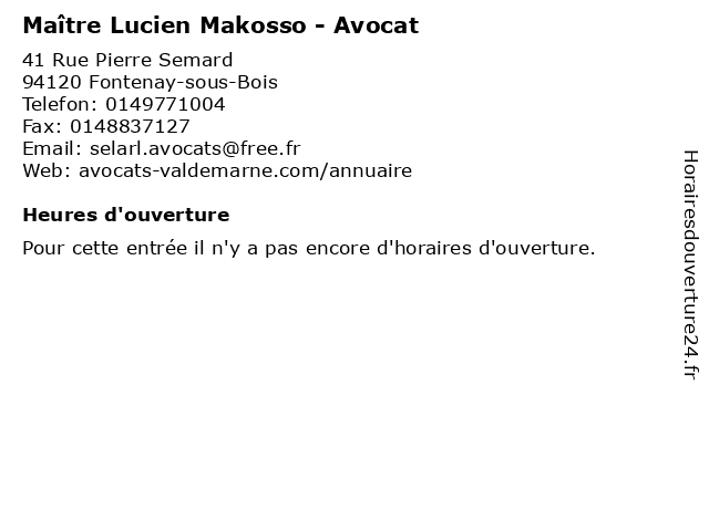 MAKOSSO Lucien