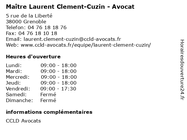 CLEMENT-CUZIN Laurent