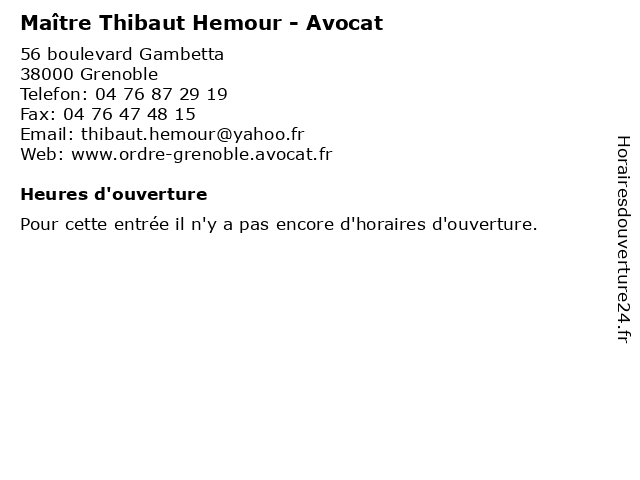 HEMOUR Thibaut