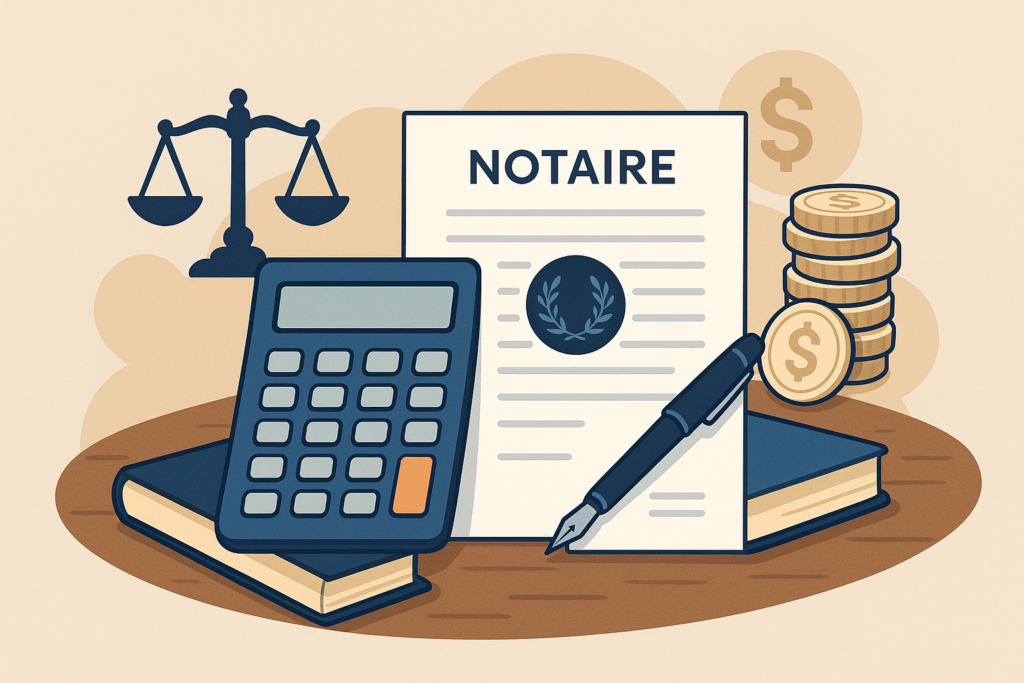 Définition de calculateur frais notaire