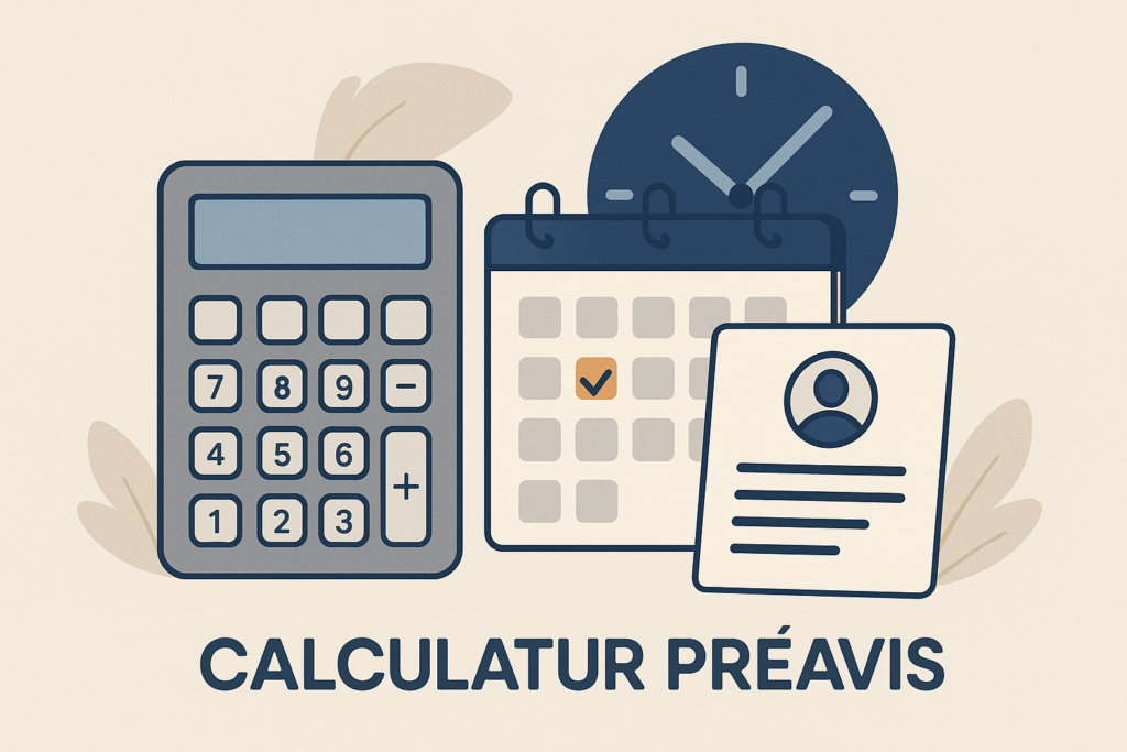 Définition de calculateur préavis