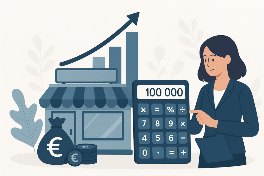 Définition de calculateur valorisation fonds commerce