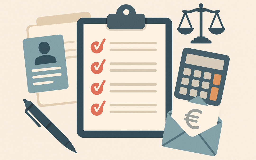 Définition de aspects administratifs