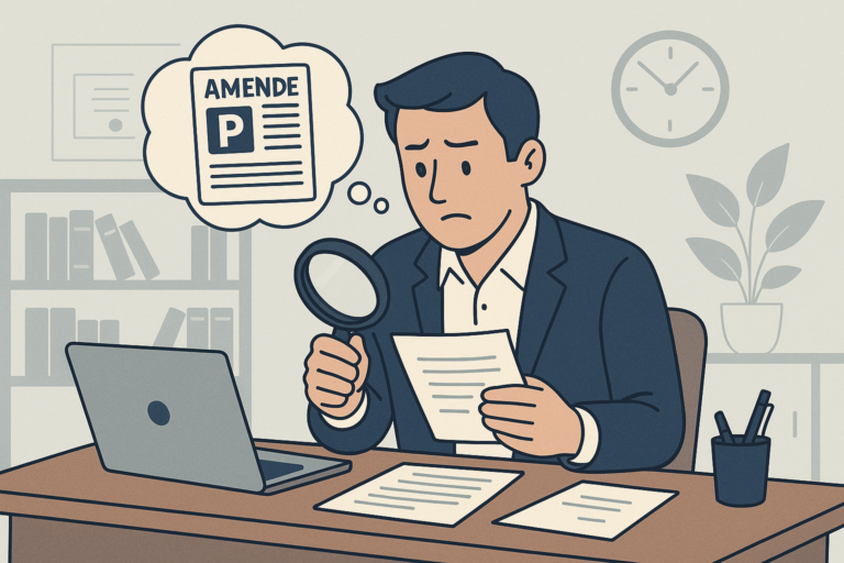Définition de comment retrouver une amende