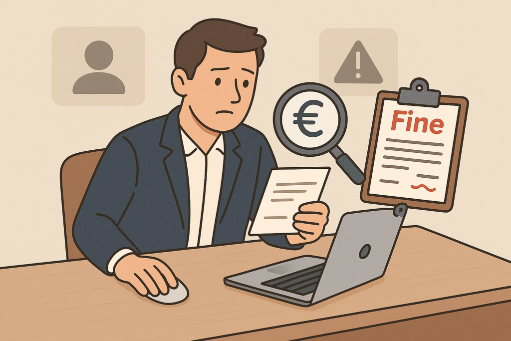 Définition de comment retrouver une amende