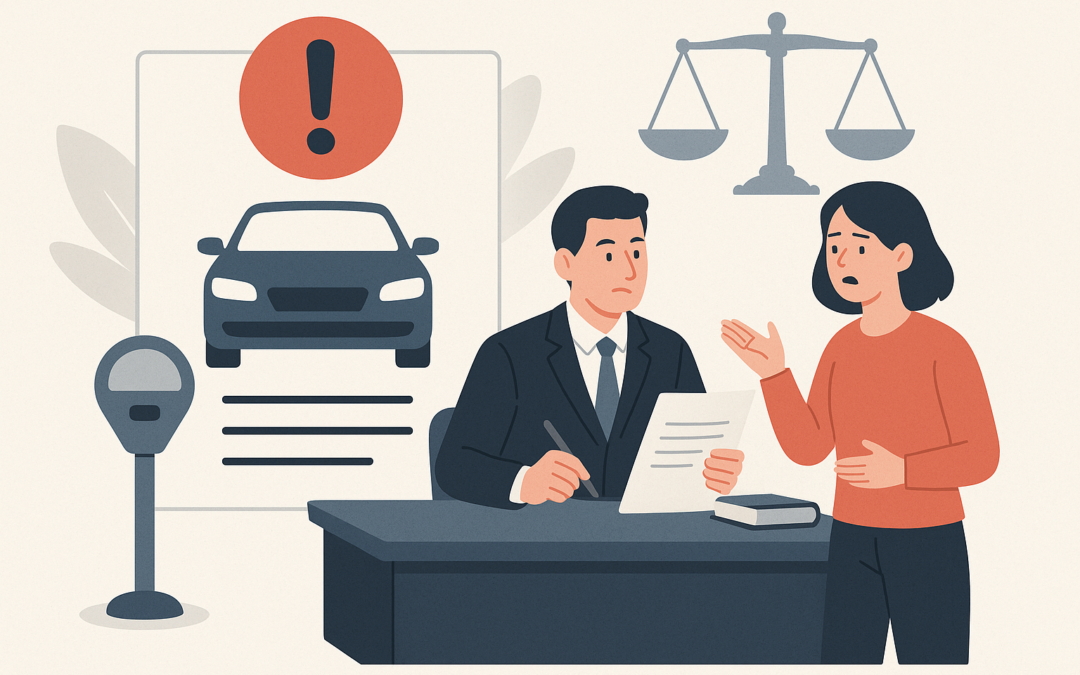Définition de contraventions et contestations