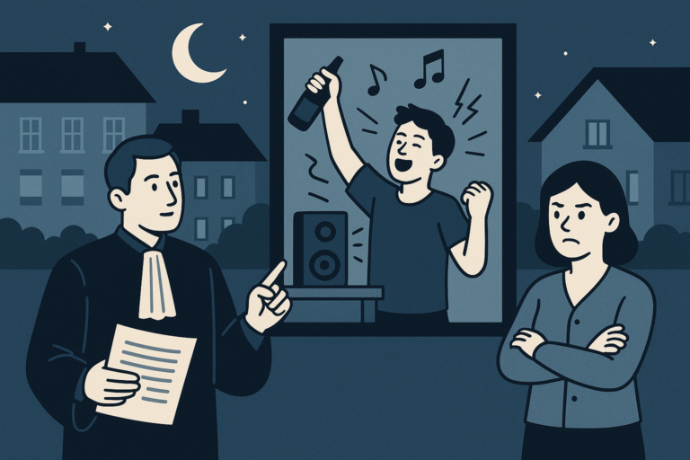 Définition de guide droit immobilier litiges residentiels tapage nocturne