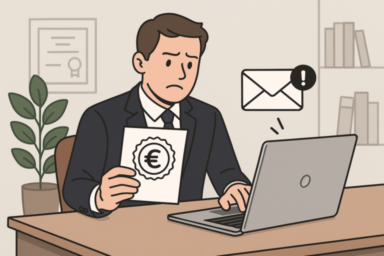 Définition de peut on recevoir amende par mail