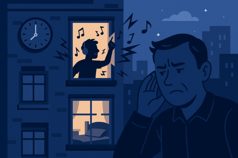 Définition de tapage nocturne heure