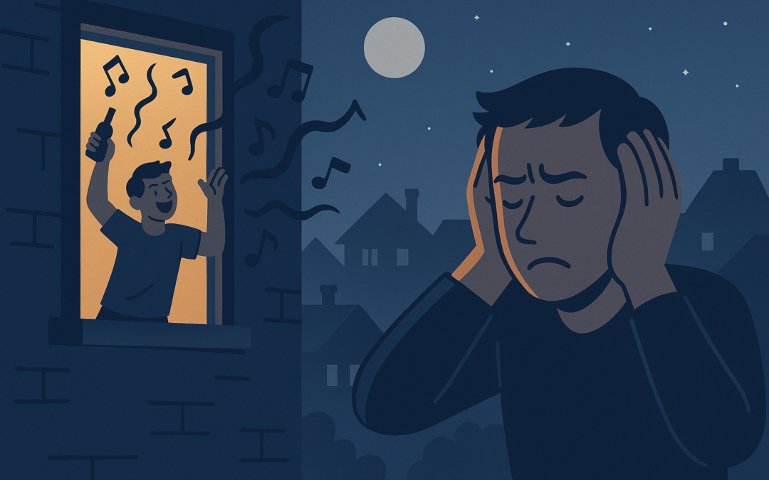 Définition de tapage nocturne heure
